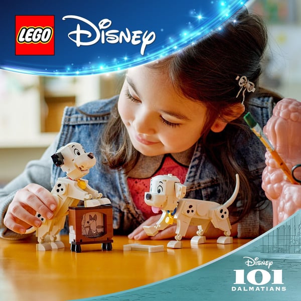 LEGO Disney 43271 101 dalmatinervalpar: Fläck och Pipsa