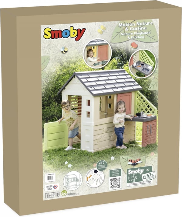 Smoby Life Nature lekstuga och sommarkök