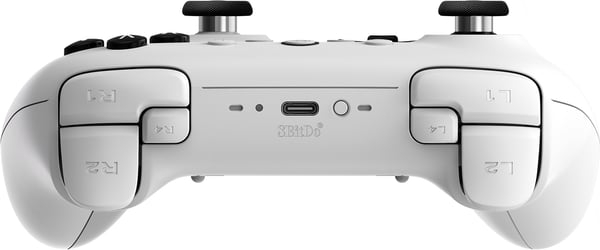 8BitDo Ultimate 2 Wireless BT-spelkontroll, PC/Switch, vit