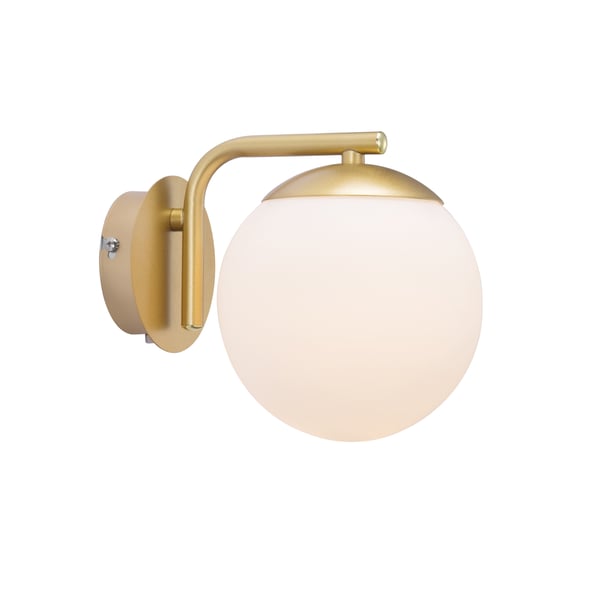 Nordlux Grant vägglampa, mässing