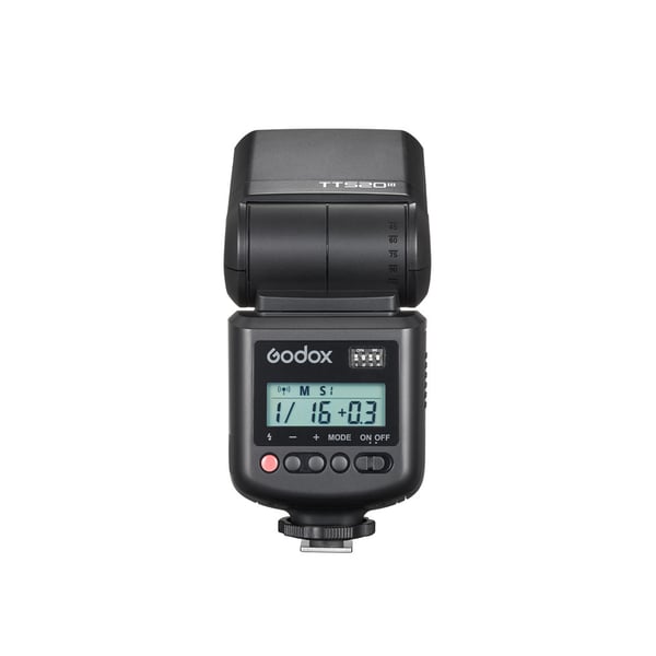 Godox Speedlite TT520 III -blixt + fjärrkontroll