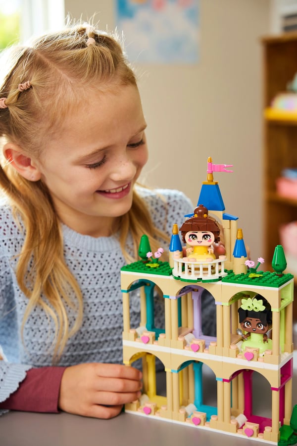 LEGO Disney Princess 43291 Belles och Tianas slott i miniformat