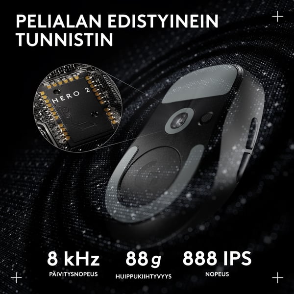 Logitech G Pro X Superlight DEX speldatormus