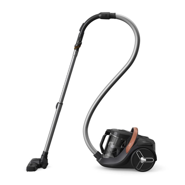 Tefal X-Trem Cyclonic Max Deep Clean dammsugare, påslös, svart