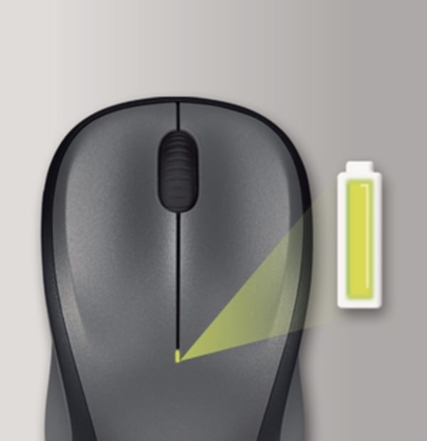 Logitech M235-mus, mørkegrå