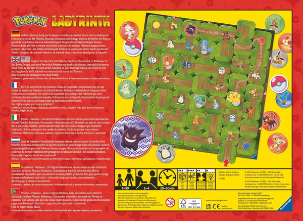 Pokemon Labyrinth -brädspel