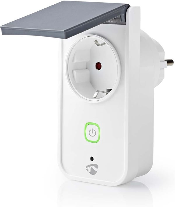 Nedis WIFIPO120FWT IP44 smart stik 16A 3680W