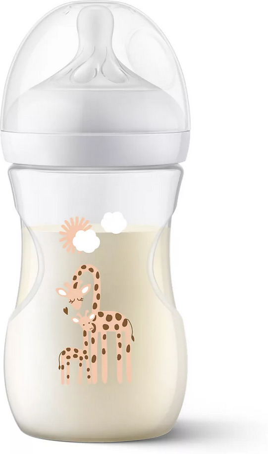 Philips Avent SCY903/66 Natural Response - sutteflaske, 260 ml, giraf