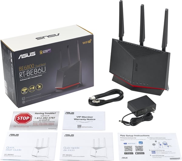 Asus RT-BE86U Dual-band -WiFi7-router