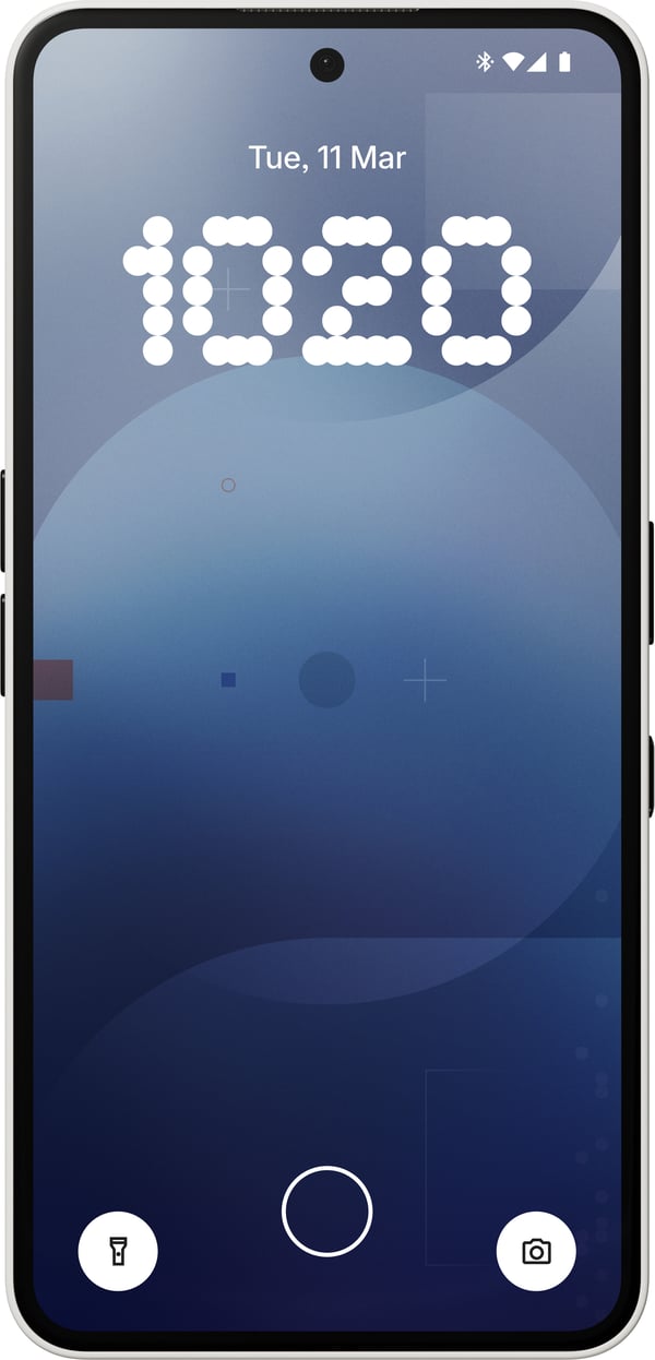 Nothing Phone (3a) mobil, 256/12 GB, vit
