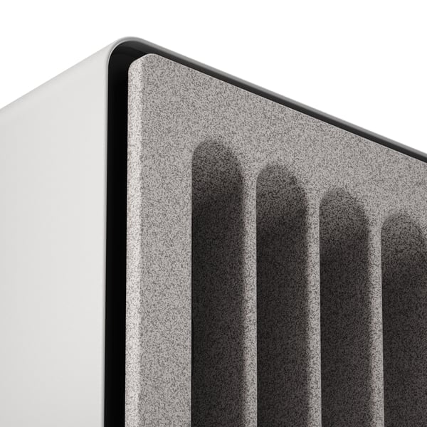 HAVN BF 360 Flow Mid Tower ATX-chassi, vit