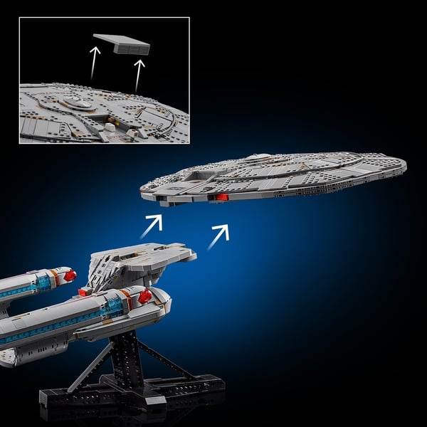 LEGO Ikoner 10356 Star Trek: U.S.S. Enterprise NCC-1701-D