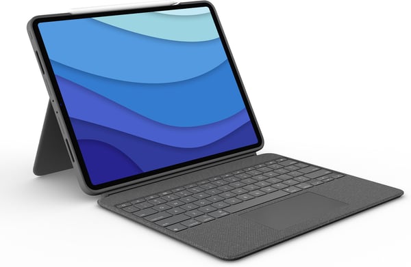 Logitech Combo Touch -tastatur/beskyttelsesskal, 12,9" iPad Pro (5. og 6. generation)