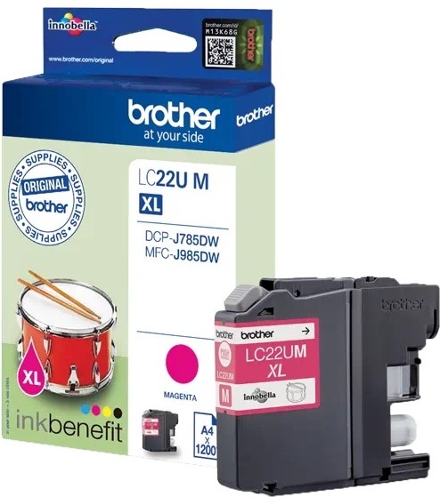 Brother LC22UM - bläckpatron, magenta