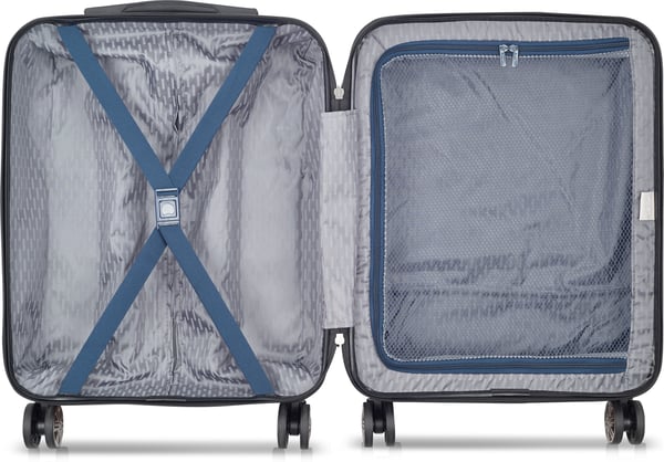 Delsey Air Armour Slim 55 cm -resväska, blå