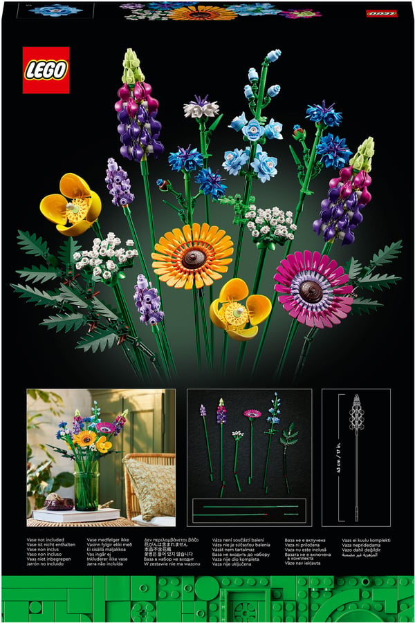 LEGO Botanical 10313 - Naturlig blomsterbuket