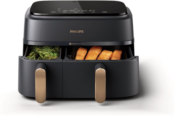 Philips 3000-serien Dubbla Korgar NA352/00 airfryer, 6,0 l & 3,0 l
