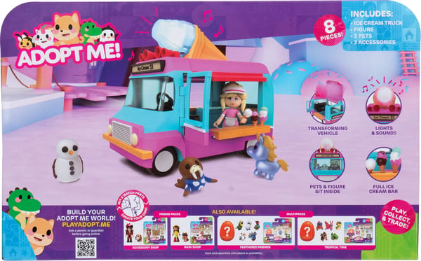 Adopt Me! Feature Vehicle Ice Cream Truck - Funky isvogn