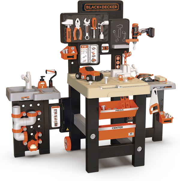 Smoby Black & Decker Mega Center -verktygsbänk