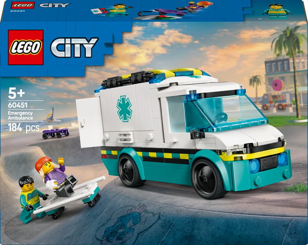 LEGO City 60451 – Ambulans kallkörning
