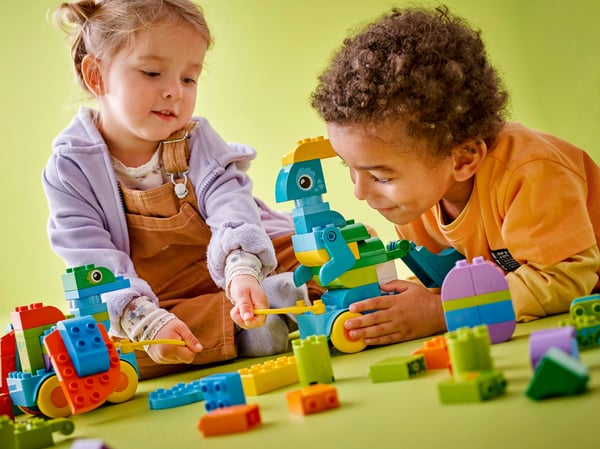 LEGO Duplo 10451 - Dinosaurier på hjul – 3-i-1-set