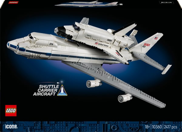 LEGO Icons 10360 - Transportflygplan för rymdfärja