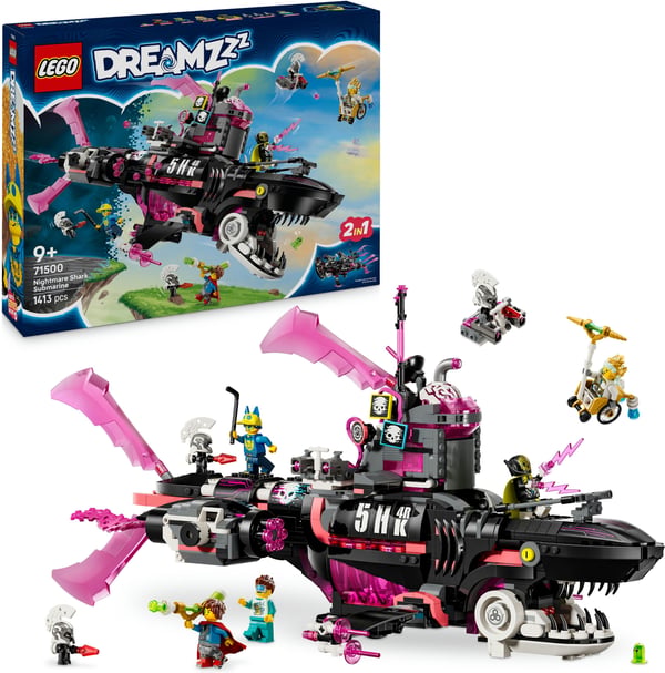 LEGO DREAMZzz 71500 Mardrömsdykarens ubåt
