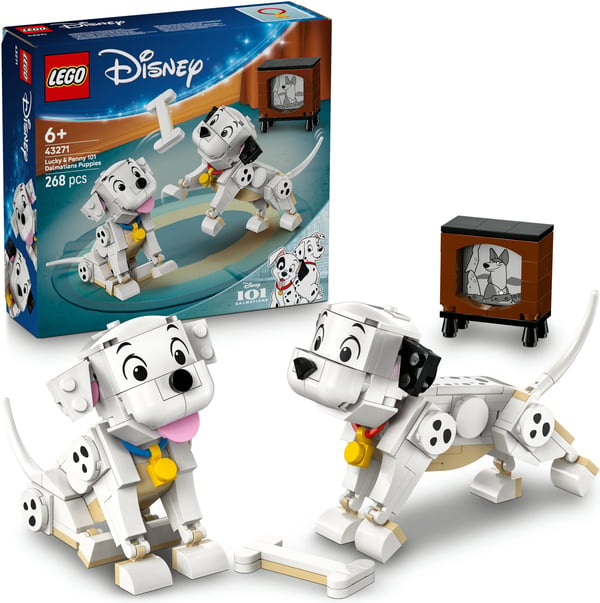 LEGO Disney 43271 101 dalmatinervalpar: Fläck och Pipsa