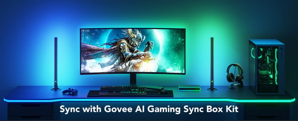 Govee Neon Gaming Table Light LED-ljusslinga