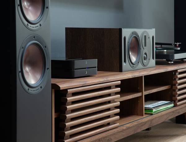 Bluesound Powernode N331 nätverksförstärkare, svart