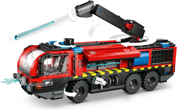 LEGO City Fire 60499 Flygplatsens brandbil