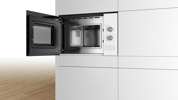 Bosch BFL520MW0 Serie 4 -mikrovågsugn, vit