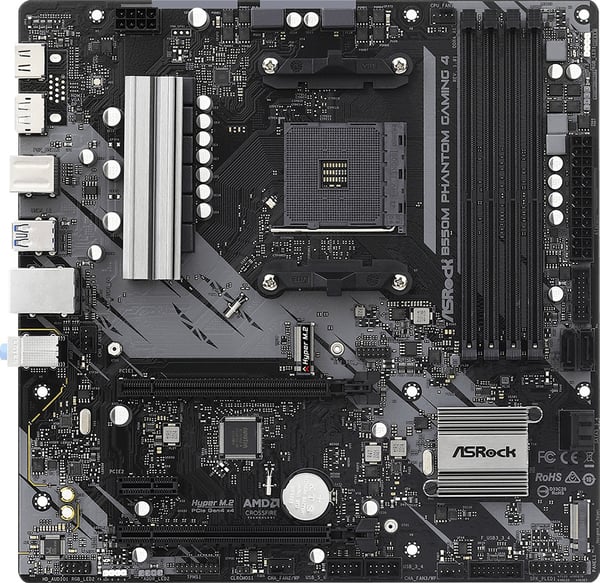 ASRock B550M PHANTOM GAMING 4 AM4 mATX -motherboard