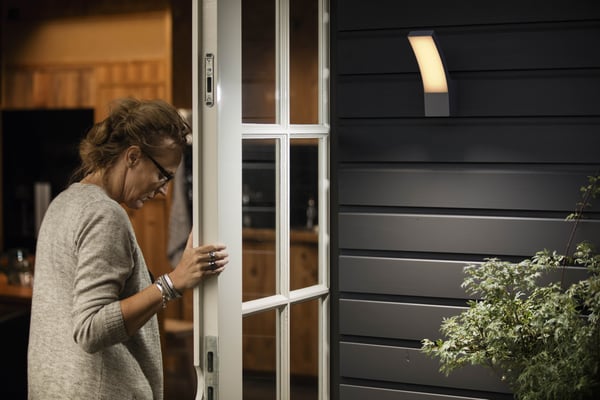 Philips Splay -vægarmatur, antracit, 2700K