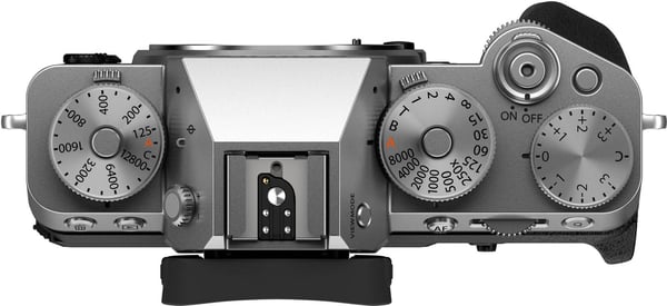 Fujifilm X-T5 -systemkamera, krop, sølv