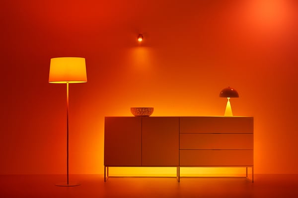 WiZ smartlampe, E27, A60, RGB, Wi-Fi, 2200-6500 K, 806 lm, mat, 3 stk.
