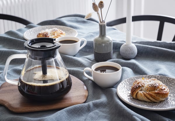 OBH Nordica glasbehållare för Blooming-kaffebryggare, 1,25 L