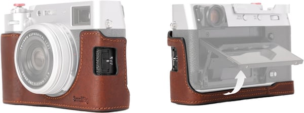SmallRig 4558 -læderetui til Fujifilm X100VI -kamera