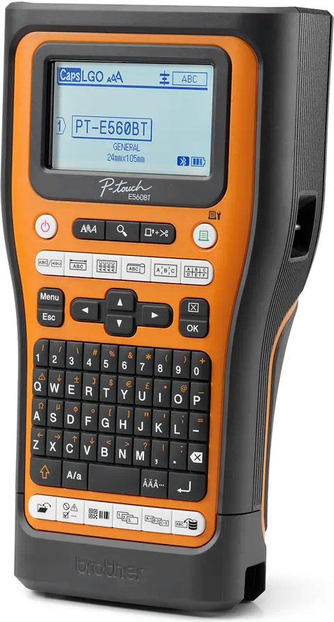 Brother PT-E560BTVP Pro-etikett skrivare set