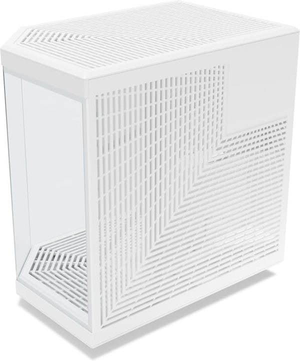 Hyte Y70 Snow White ATX-chassis med panoramavindue, hvid