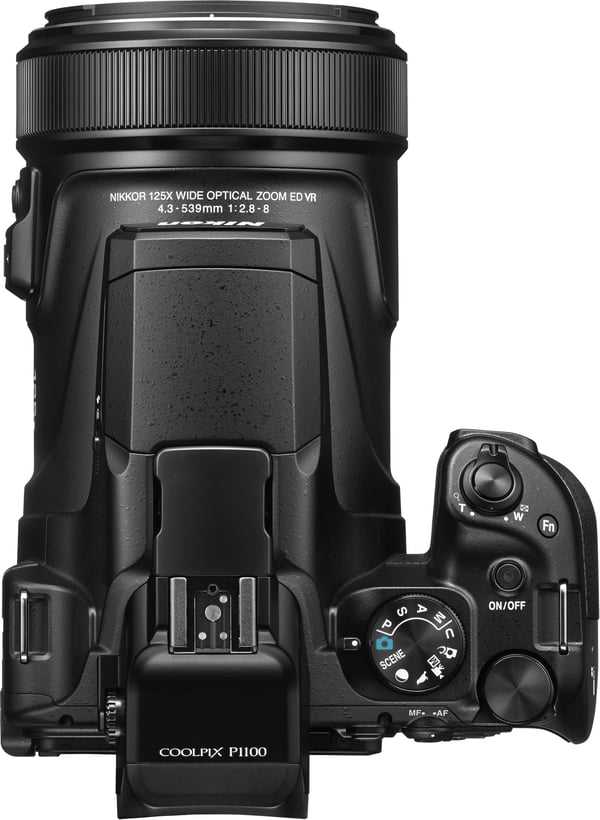 Nikon Coolpix P1100 digitalkamera, svart