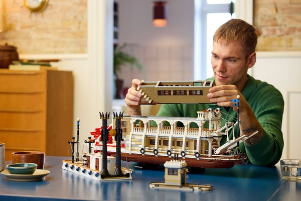 LEGO Ideas 21356 Ångbåt på floden
