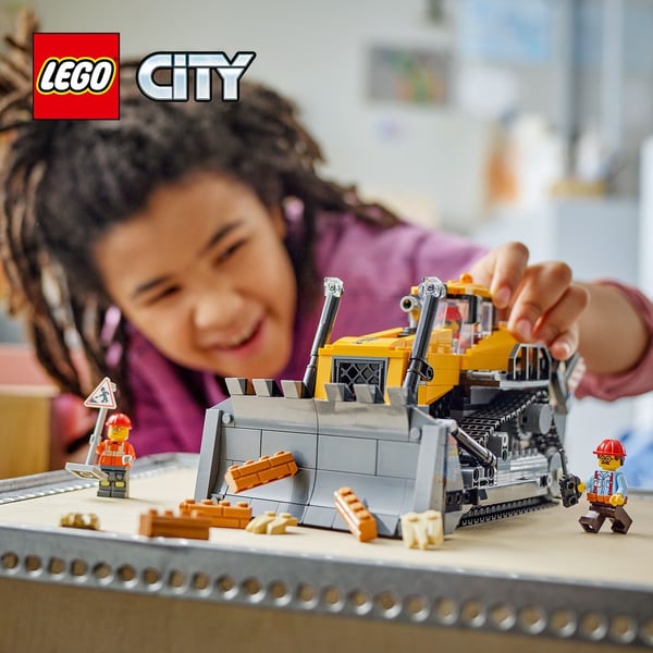 LEGO City 60466 Gul bulldozersläp