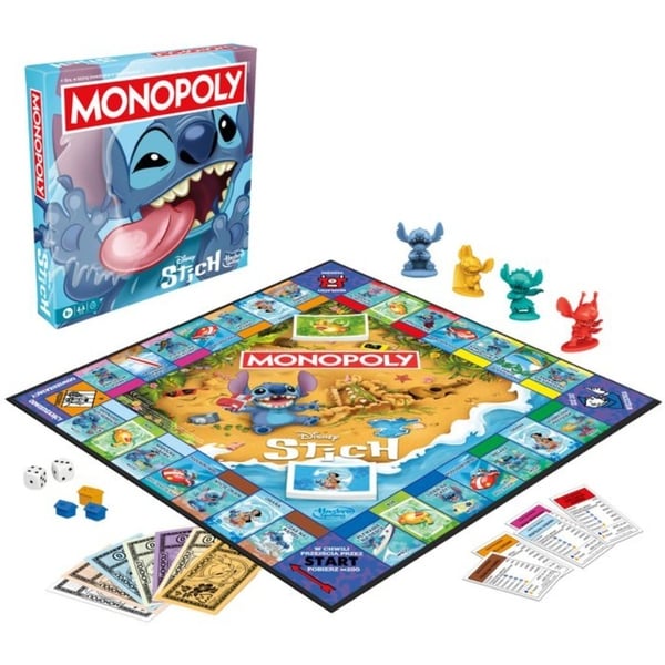 Monopoly Stitch Brädspel, ENG