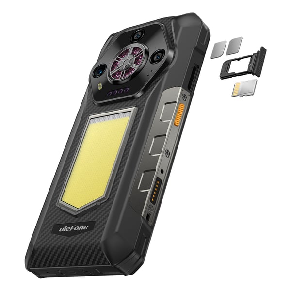 Ulefone Armor 30 telefon, 512/12 GB, svart