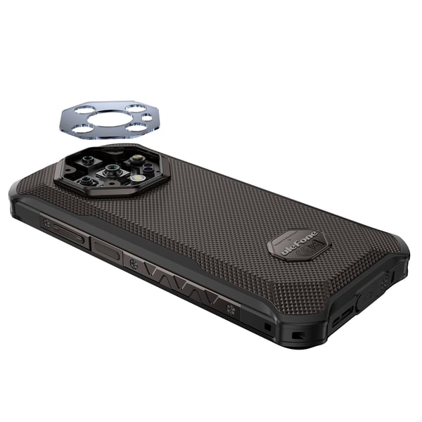 Ulefone Armor X16 telefon, 128/6 GB, svart / mörkbrun