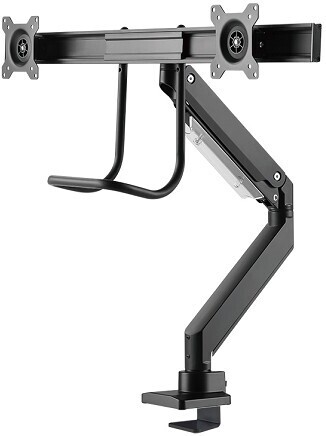 Neomounts NM-D775DX -monitorarm för två skärmar, svart