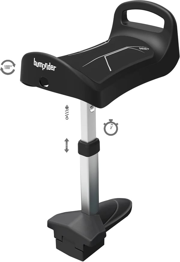Bumprider Seat + -stehbrädans sits, svart