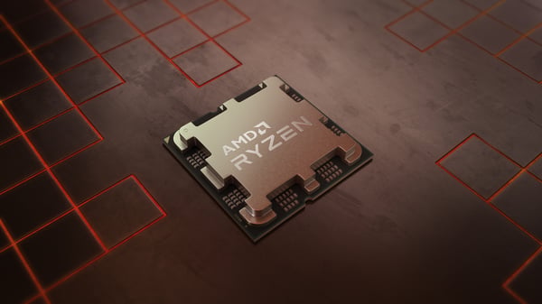 AMD Ryzen 5 7600X-processor til AM5-socket