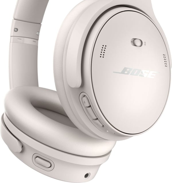 Bose QuietComfort-hörlurar med brusreducering, vit